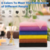 Picture of BHYTAKI 6 Pieces African Net Sponge African Exfoliating Net Long African Bath Sponge Washcloth Shower Net African Body Scrubber Net for Skin Smoother Daily Use(Pink,Yellow,Purple,Black,Blue,Brown)