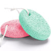 Picture of Natural Foot Pumice Stone for Feet, Borogo 2-Pack Lava Pedicure Tools Hard Skin Callus Remover for Feet and Hands -Red&Blue