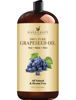 Picture of Handcraft Blends Grapeseed Oil - Cold-Pressed 28 Fl Oz - 100% Pure and Natural - Premium Grade Carrier Oil for Skin and Hair - Hair and Body - Massage - Hexane-Free