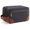 Picture of Vorspack Large Toiletry Bag Hanging Dopp Kit for Men Water Resistant Canvas Shaving Bag with Large Capacity for Travel - Dark Grey