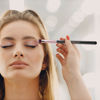 Picture of Eye Makeup Brush Set, 6 Pcs Professional Blending Eyeshadow Makeup Brushes for Concealer Eyebrows Eyeliner, Soft Hairs & Wood Handle (black and rose gold)…