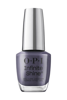 Picture of OPI Infinite Shine Less is Norse | Opaque Dark Blue Crème Long Wear Gel Like Nail Polish | Vegan, Long Lasting, Streak Free