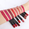 Picture of evpct 8Pcs Matte Lipstick and Lip Crayon Lip Liner Pencil Pen Set for Women DNM Dark Ruby Deep Red Nude Beige Chestnut Brown Mauve Plum Purple Wine Red Matte Lip Liner Crayon and Liquid Lipstick 03