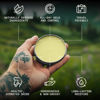 Picture of Beard Balm for Men - Leave in Beard Conditioner - Beard Styling Balm Made of Natural & Organic Beard Butter, Argan & Jojoba Beard Oils - Strengthens & Softens Beards - Sandalwood, 2 Ounce (Pack of 1)