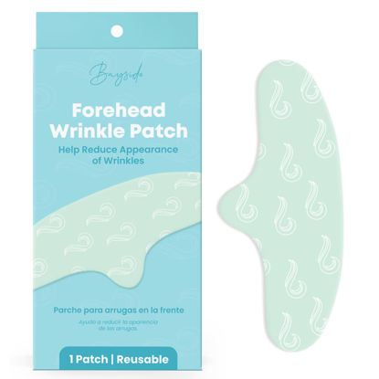 Picture of Forehead Wrinkle Patches Reusable | Non-Invasive Wrinkle Treatment for Fine Lines | Works with Face Lift Tape and Eye Patch Kits | Long-Lasting, Gentle Skin Care Solution | Includes Storage Tin