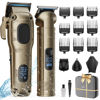 Picture of Hair Clippers for Men Professional, Cordless Hair Clippers for Hair Cutting, Mens Clippers and Trimmers Set, Electric Hair Trimmer for Men with Package Box