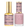 Picture of DND Gel DC Sheer Polish Set - 1 each of Gel Polish and Nail Polish, Bubblegum, 0.5 Fl Oz