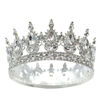 Picture of YOUlDIANZI Queen Crown Rhinestone Wedding Crowns and Tiaras for Women Costume Party Hair Accessories Princess Birthday Crown Crystal Bridal Crown