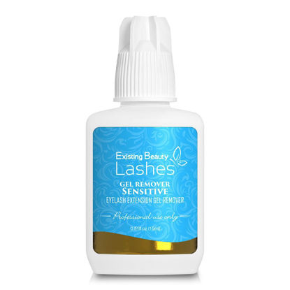 Picture of Sensitive Lash Remover for Lash Extensions - Clear Eyelash Extension Remover Gel - Fast-Acting Lash Extension Remover, Efficient Lash Glue Remover 15 ml - Existing Beauty Lashes