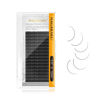 Picture of NAGARAKU Eyelash Extensions Individual Lashes 0.07mm D curl 12mm Classic Super Matte Black Soft Natural Faux Mink 16 rows Stable curl