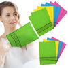Picture of Tatuo 12 Pieces Korean Exfoliating Mitt Exfoliating Glove Italy Towel Body Skin Scrubber Exfoliating Scrubber for Remove Dead Skin Exfoliating Washcloth Korean(Large,Yellow, Green, Blue, Pink)