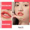 Picture of Oulac Watermelon Pink Lipstick - Moisturizing Lip Stick Glossy Tinted Lip Balm, Sheer Shine Juicy Finish, Lightweight and Hydrating Formula for Dry Lip Care, Vegan 2.2g/0.07oz (11)