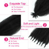 Picture of Marley Twist Braiding Hair 8 Inch 3 Packs, Springy Afro Twist Hair Pre Fluffed Spring Twist Hair Pre Separated Wrapping Hair for Soft Locs Hair Extensions (8 Inch (Pack of 3), 1B#)