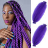 Picture of Afro Twist Hair 30 Inch 2 Packs, Springy Afro Twist Hair Pre Fluffed Spring Twist Hair Pre Separated Wrapping Hair for Soft Locs Hair Extensions (30 Inch (Pack of 2), Purple#)