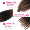 Picture of Springy Afro Twist Hair 24 Inch 3Packs, Afro Twist Hair Pre Fluffed Spring Twist Hair Pre Separated Wrapping Hair for Soft Locs Hair Extensions (24 Inch (Pack of 3), 1B/30/27#)
