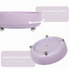 Picture of Anyoifax Makeup Perfume Organizer Tray 360 Degree Rotating Lazy Susan Skincare Lotion Organizer Spinning Cosmetics Storage for Dresser, Vanity, Bathroom Countertop, Small Purple