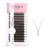 Picture of TDANCE Brown Lash Extensions YY Lash Extensions Dark Brown Lash Extensions 0.07mm D Curl 8-15mm Mix Tray Y Lashes Natural Volume Eyelash Extensions (Brown YY- 0.07-D-8-15mm)