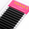 Picture of TDANCE YY Lash Extensions D Curl 0.07mm Thickness Volume Extension 4D Fans 9mm YY Lashes Long Lasting Easy Application Lashes Premade Fans Matte Black Lashes(YY, D-0.07,9mm)