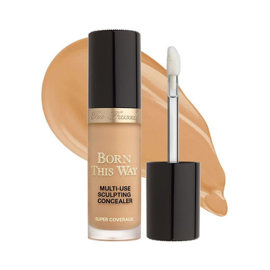 Picture of Too Faced Born This Way Super Coverage Multi-Use Concealer | Oil Free, Long Lasting + Hydrating, Full Size, 0.46 Fl Oz, Sand