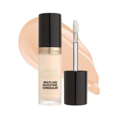 Picture of Too Faced Born This Way Super Coverage Multi-Use Concealer Full Size | Oil Free, Long Lasting + Hydrating, 0.46 Fl Oz, Snow