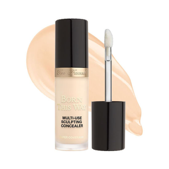 Picture of Too Faced Born This Way Super Coverage Multi-Use Concealer Full Size | Oil Free, Long Lasting + Hydrating, 0.46 Fl Oz, Swan