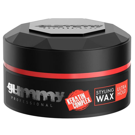 Picture of Gummy Hair Styling Gel Wax Ultra Hold, Red, 150 Millilitre, Pack of 1