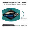 Picture of Narwey Travel Toiletry Bag for Men and Women Traveling Dopp Kit Shaving Bag for Toiletries Accessories (Teal)