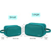 Picture of Narwey Travel Toiletry Bag for Men and Women Traveling Dopp Kit Shaving Bag for Toiletries Accessories (Teal)