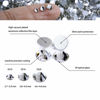 Picture of Flat Back Rhinestones ss10 2880 pcs 20 Gross, Non hotfix Rhinestone Clear Crystal Glitter gems, Bing Glass Glue fix Stone for Nail Art Clothes,Shoes,DIY Crafts deacorations