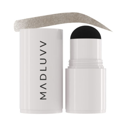 Picture of MADLUVV Brow Stamp Refill* - Color Stamp for Brows & Root Touch Up for Women & Men, Instantly Conceal Hair Loss, Grey Hair, Thinning Hair with Stain-Proof/Smudge-Proof Powder Formula (Soft Brown)