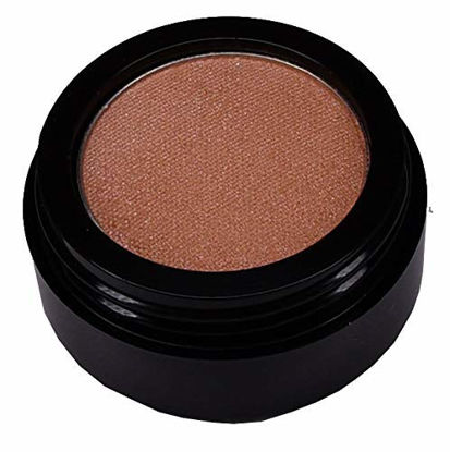 Picture of Pure Ziva Tan Dark Beige Neutral Nude Matte Pressed Powder Single Vegan Eyeshadow; Talc, Paraben & Cruelty Free