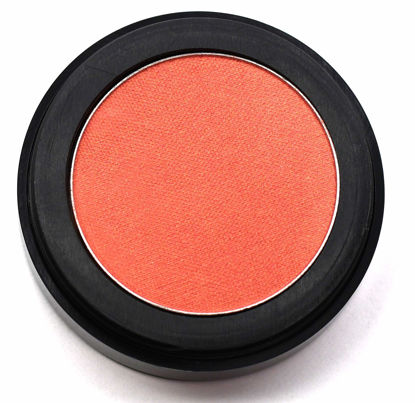 Picture of Pure Ziva Dusty Coral Peach Pink Orange Sunkissed Shimmering Shimmer Pressed Powder Single Eyeshadow; Talc, Paraben & Cruelty Free