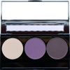 Picture of Pure Ziva Off White, Matte Medium Lavender Violet, and Matte Deep Purple Vegan Eyeshadow Trio Palette; Talc, Paraben & Cruelty Free
