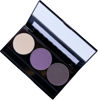 Picture of Pure Ziva Off White, Matte Medium Lavender Violet, and Matte Deep Purple Vegan Eyeshadow Trio Palette; Talc, Paraben & Cruelty Free