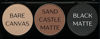 Picture of Pure Ziva Matte Black, Medium Brown and Off White Vegan Eyeshadow Trio Palette; Talc, Paraben & Cruelty Free