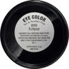 Picture of Pure Ziva Eclipse Shimmering Glitter Black Onyx Chrome Dark Grey Pressed Powder Single Vegan Eyeshadow; Talc, Paraben & Cruelty Free