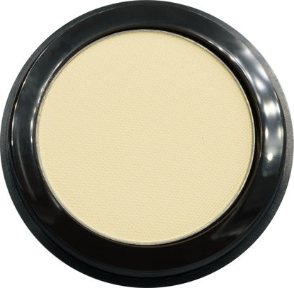 Picture of Pure Ziva Banana Creme Matte Yellow Gold Opaque Beige Pressed Powder Single Vegan Eyeshadow; Talc, Paraben & Cruelty Free