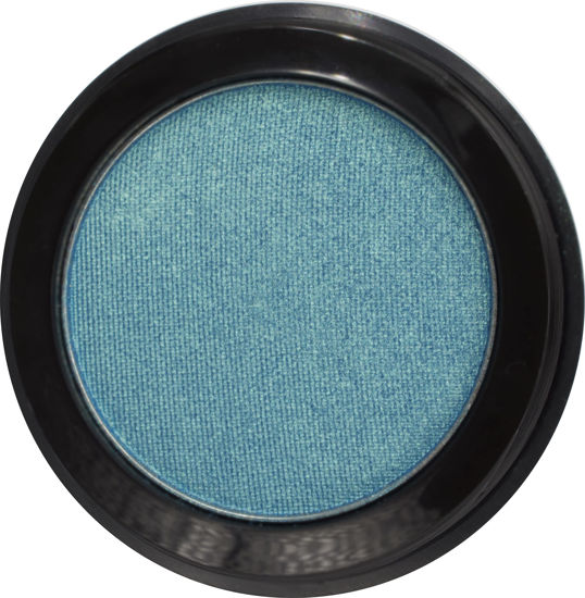 Picture of Pure Ziva Caribbean Sea Shimmering Turquoise Teal Green Blue Ocean Pressed Powder Single Vegan Eyeshadow; Talc, Paraben & Cruelty Free