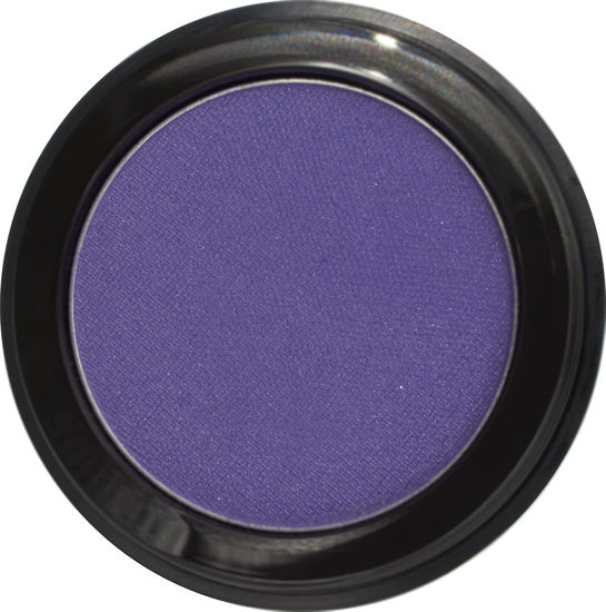 Picture of Pure Ziva Indigo Denim Navy Blue Purple Violet Opaque Pressed Powder Single Vegan Eyeshadow; Talc, Paraben & Cruelty Free