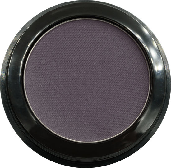 Picture of Pure Ziva Winter Grape Matte Dark Purple Mauve Pressed Powder Single Vegan Eyeshadow; Talc, Paraben & Cruelty Free