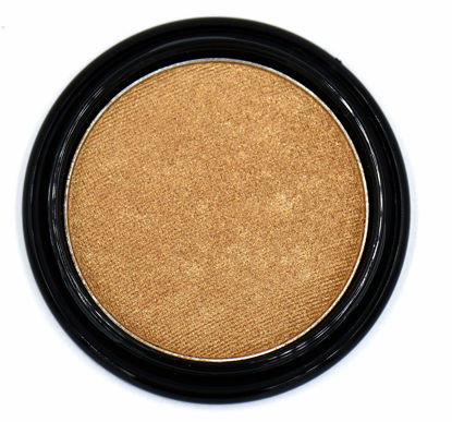 Picture of Pure Ziva Goddess Glow Nude Gold Beige Glam Baked Shimmer Pressed Powder Single Vegan Eyeshadow; Talc, Paraben & Cruelty Free