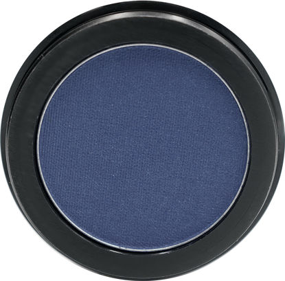 Picture of Pure Ziva Matte Cerulean Cobalt Deep Royal Navy Blue Pressed Powder Single Vegan Eyeshadow; Talc, Paraben & Cruelty Free