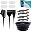 Picture of Xarchy 12 Pcs Professional Hair Bleach Kit Hair Coloring Products with Hair Dye Brush, Hair Color Bowl, Earmuffs, Hair Clips for Salon Hair Dye, Hair Color at Home, Hair Bleaching