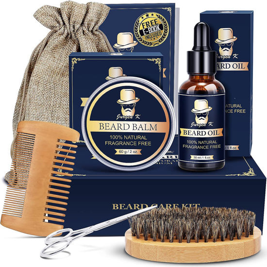 Picture of Valentines Day Gifts for Him, Beard Kit Gift Sets for Men, Gifts Idea for Men's Daily Grooming Routine, Mens Valentines Gifts, Anniversary & Birthday Gifts for Men Boyfriend Husband Dad Adult Son
