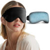 Picture of Cooling Eye Mask for Puffy Eyes - FSA HSA Eligible, Cold Eye Masks for Puffiness, Weighted Gel Eye Mask for Sleep, Reusable Ice Eye Mask for Dark Circles Migraines and Headache (Black)