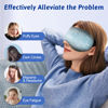 Picture of Cooling Eye Mask for Puffy Eyes - FSA HSA Eligible, Cold Eye Masks for Puffiness, Weighted Gel Eye Mask for Sleep, Reusable Ice Eye Mask for Dark Circles Migraines and Headache (Black)