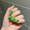 Picture of COSMOO Green Nail Polish, 10ml Bright Green Quick Dry Nail Lacquer, Green Shimmer Art Varnish, 0.34 fl oz