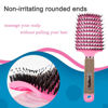 Picture of TaiBest Boar Bristle Hair Brush Set - Dry/Wet Hair Brush Detangler for Fine, Thick, Curly Hair - Curved and Vented Hair Brush for Women, Men or Kids