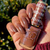 Picture of DND DC Gel Polish Set, Brown Collection, UV/LED Gel Polish and Air Dry Nail Lacquer, Matching Chip-Free Polish Duo, 319 Coffee Bean, 0.5 Fl Oz