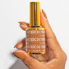 Picture of DND DC Gel Polish Set, Brown Collection, UV/LED Gel Polish and Air Dry Nail Lacquer, Matching Chip-Free Polish Duo, 317 Cookie Chips, 0.5 Fl Oz